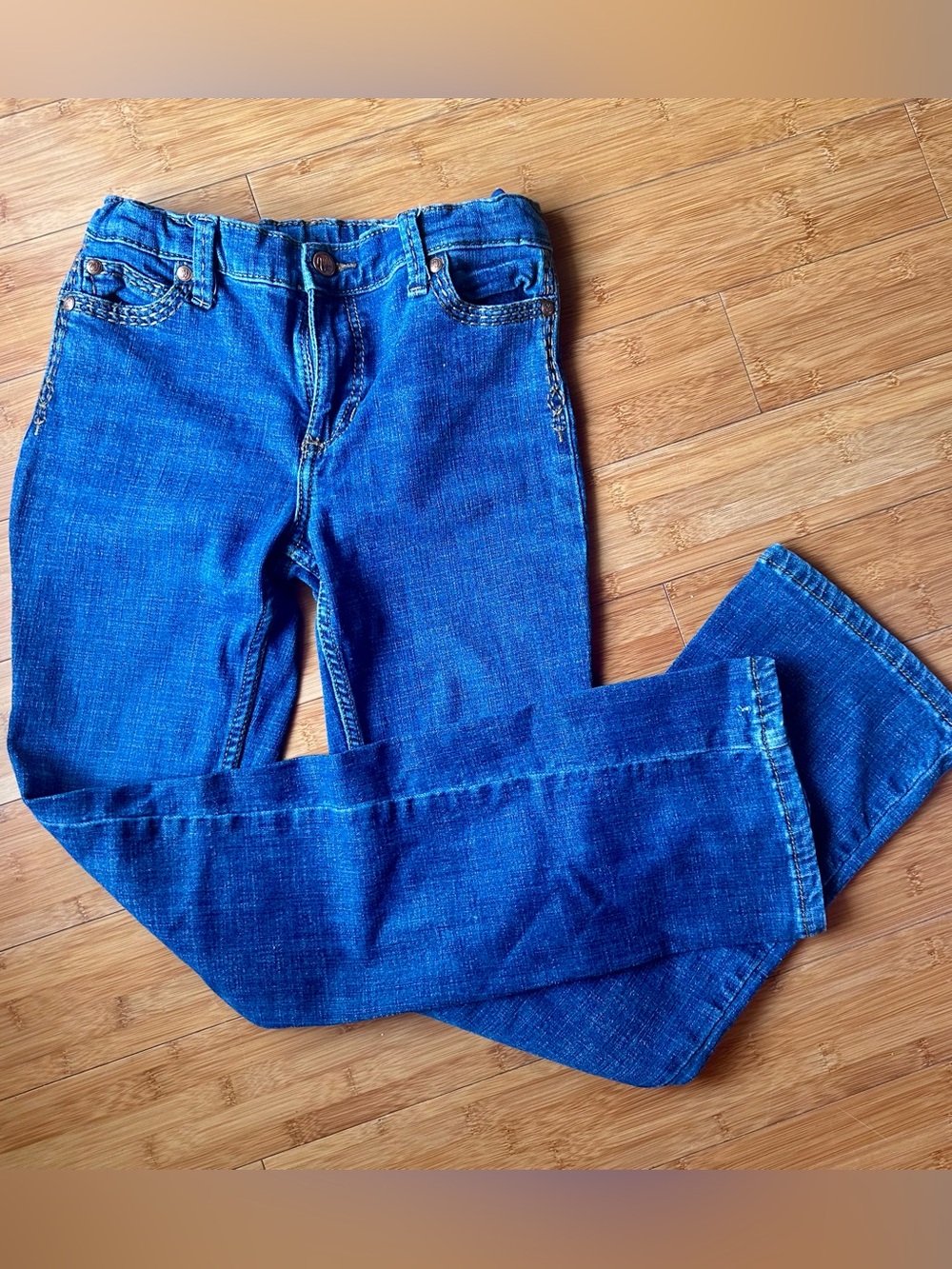 Classic Blue Denim Jeans. Wrangler